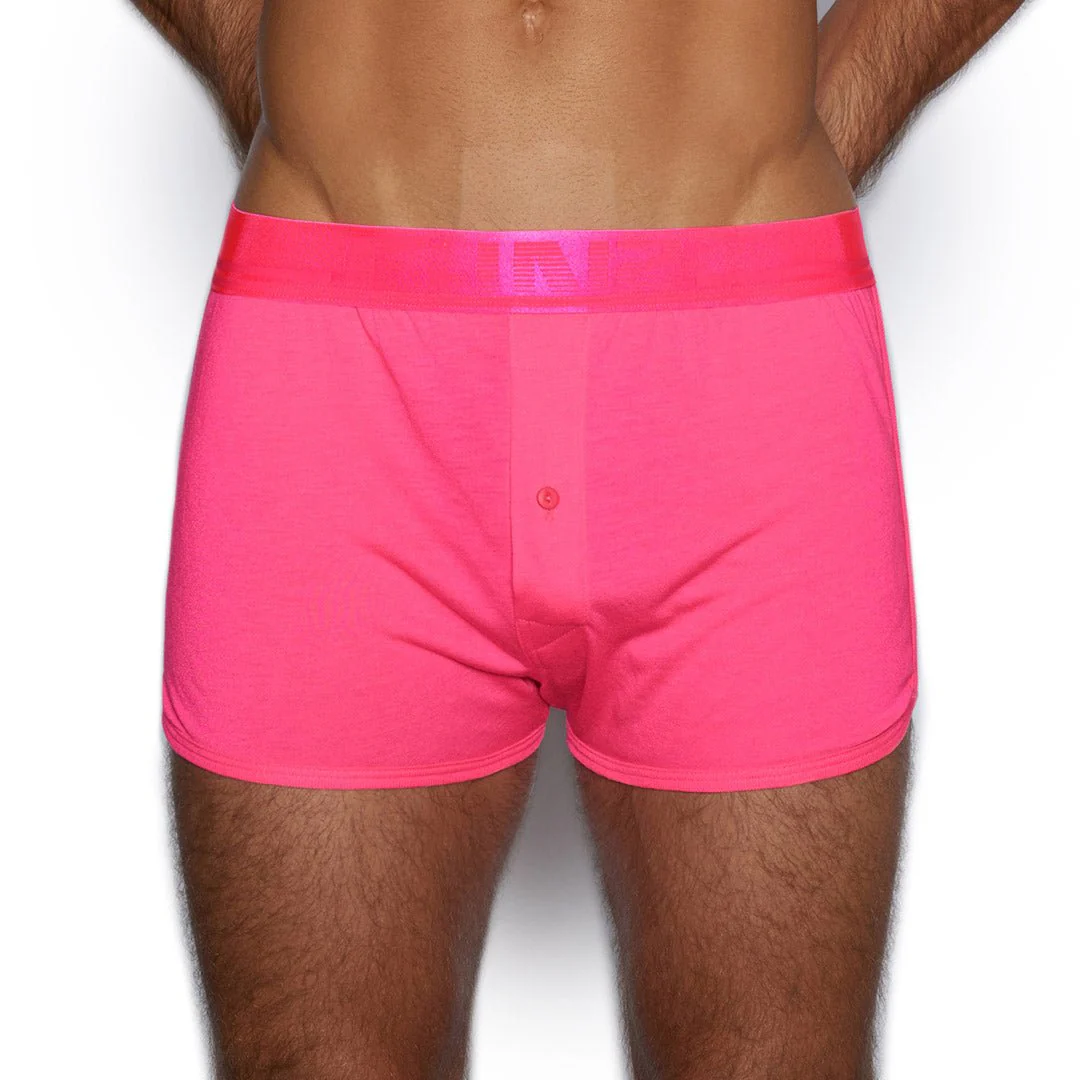 Super Bright Runner Boxer Palmer Pink